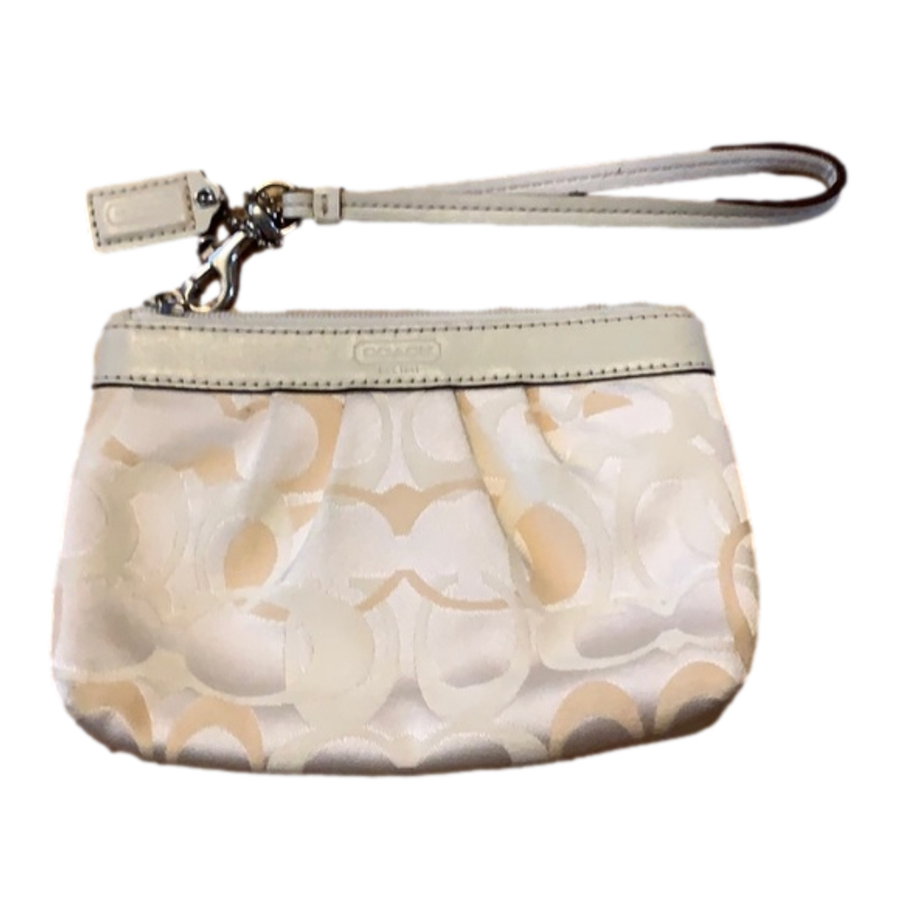 Authentic Coach Wristlet Clutch